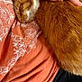 Finley is registered to the contest to win money with this photo: ginger_cat, cat, sleeping_cat, pet, human_hand, orange_shirt, floral_print, fur, whiskers, cozy, nap, close_up, indoor, fabric, resting, arm, texture, comfort, domestic, snuggle