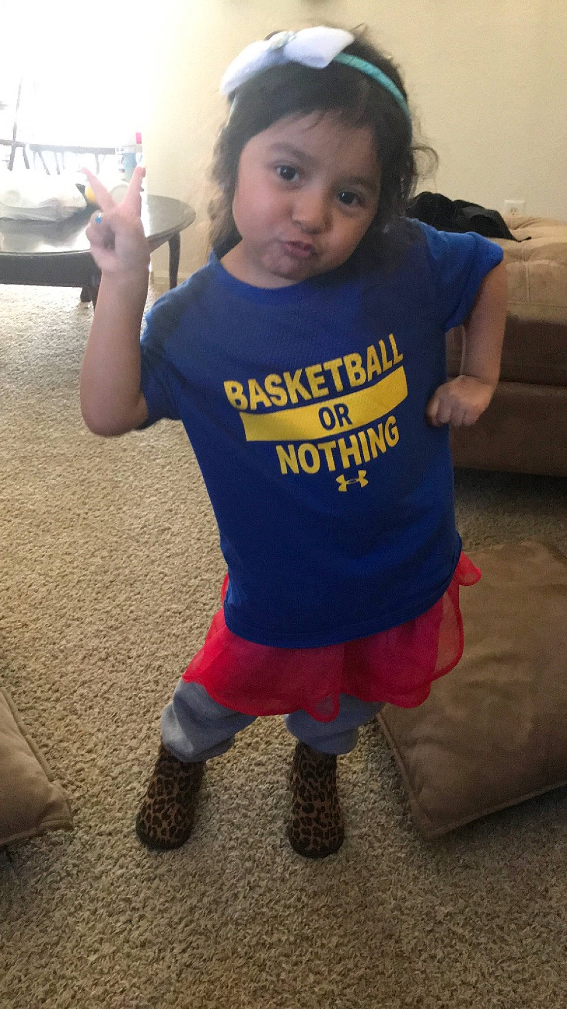 Alison joined the competition — help win amazing prizes! arm, blue, child, cool, joint, knee, leg, mobile_phone, outerwear, person, play, shoulder, sleeve, sportswear, standing, t_shirt, thigh, toddler, top