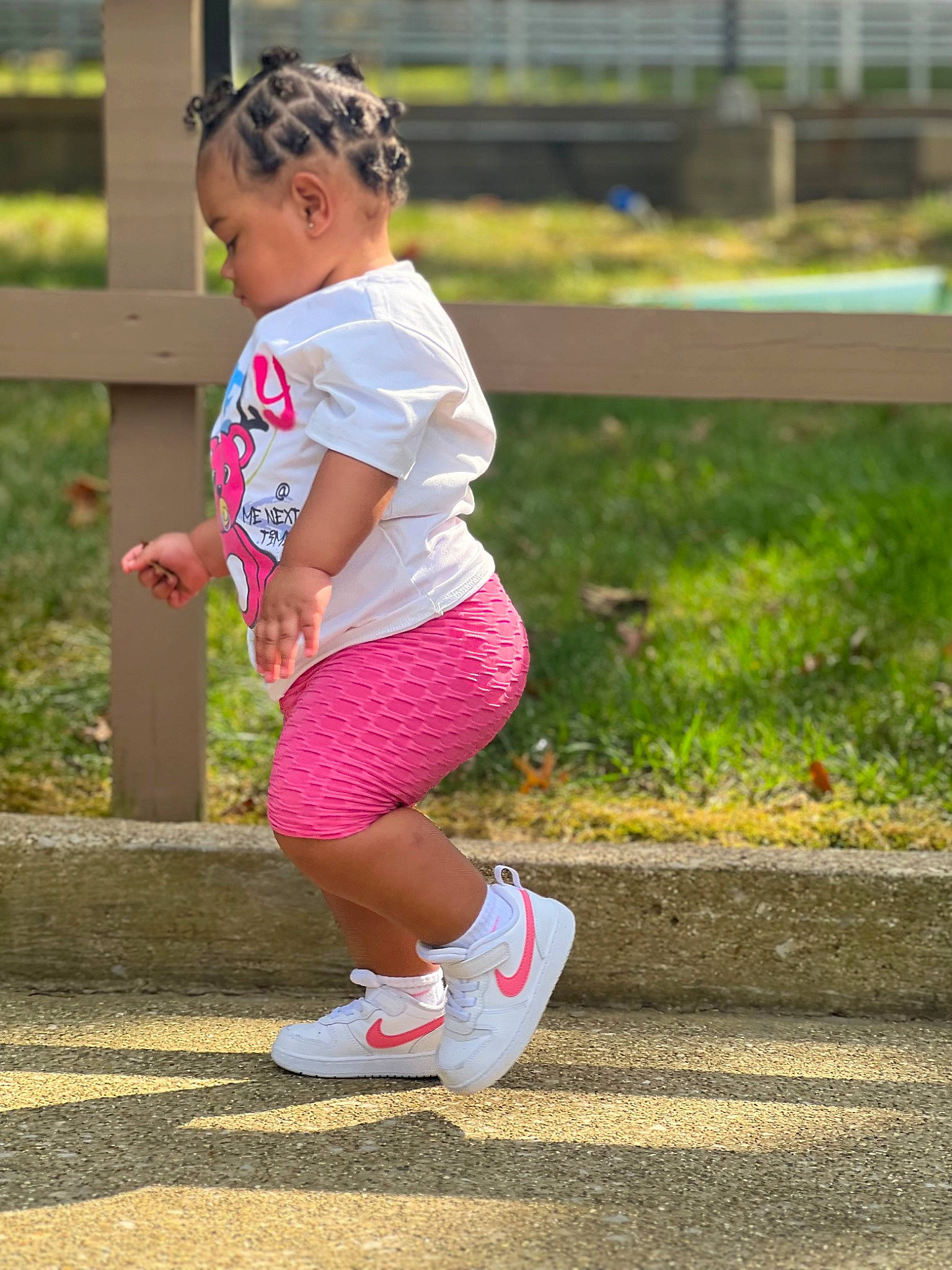 Sirena joined the competition — help win amazing prizes! asphalt, electric_blue, eyewear, footwear, grass, happy, human_leg, knee, leg, leisure, person, plant, recreation, shoe, shorts, sleeve, sneakers, sportswear, t_shirt, thigh