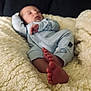 Roman joined the competition — help win amazing prizes! baby, sleeping, infant, foot, toes, blanket, cozy, onesie, soft, cute, child, resting, bed, comfort, warm, pale_blue, newborn, relaxed, indoors, portrait
