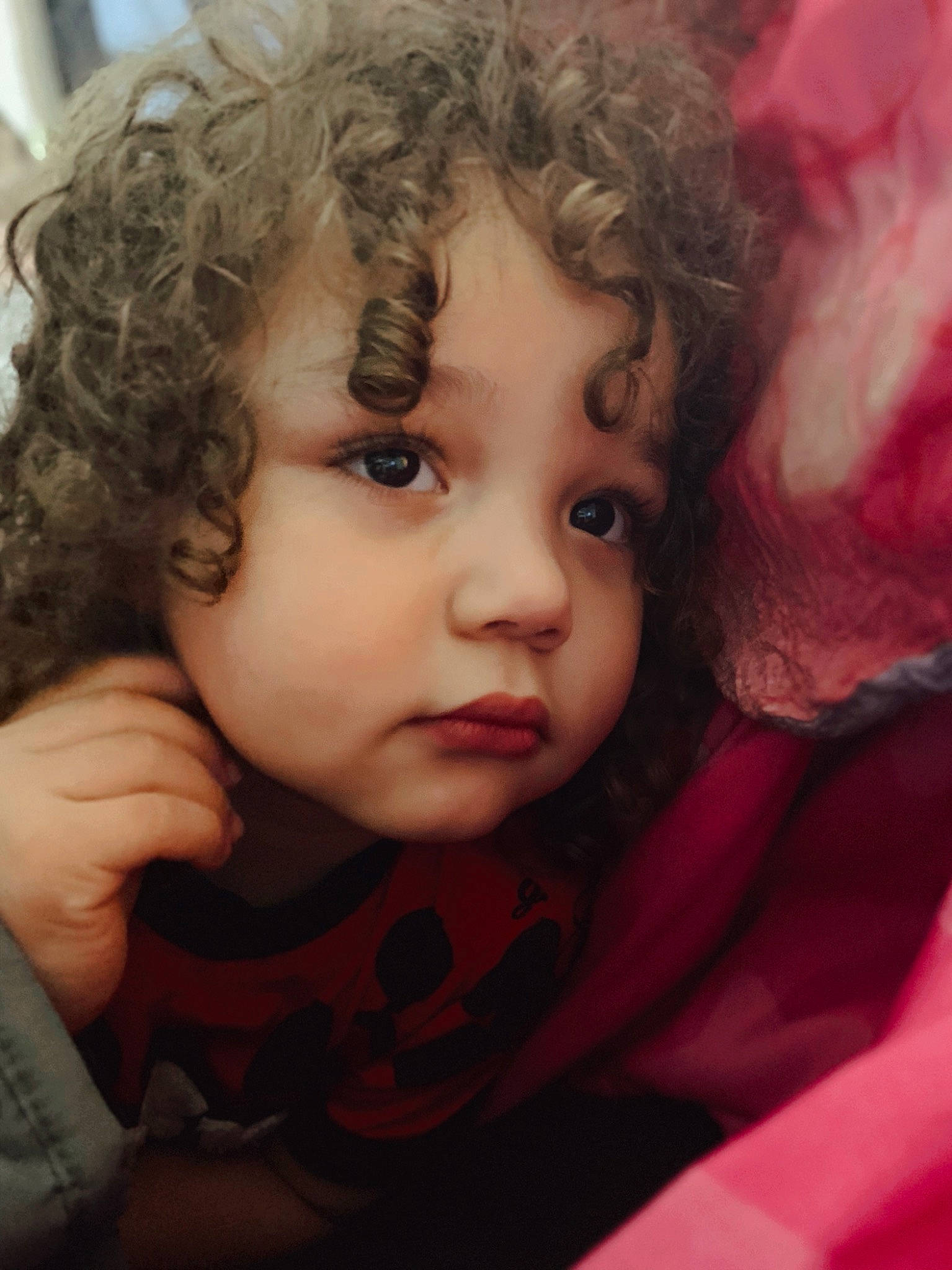 Gemini joined the competition — help win amazing prizes! baby, cheek, child, child_model, chin, close_up, eyebrow, eyelash, forehead, iris, jheri_curl, lip, nose, person, portrait, portrait_photography, ringlet, skin, toddler
