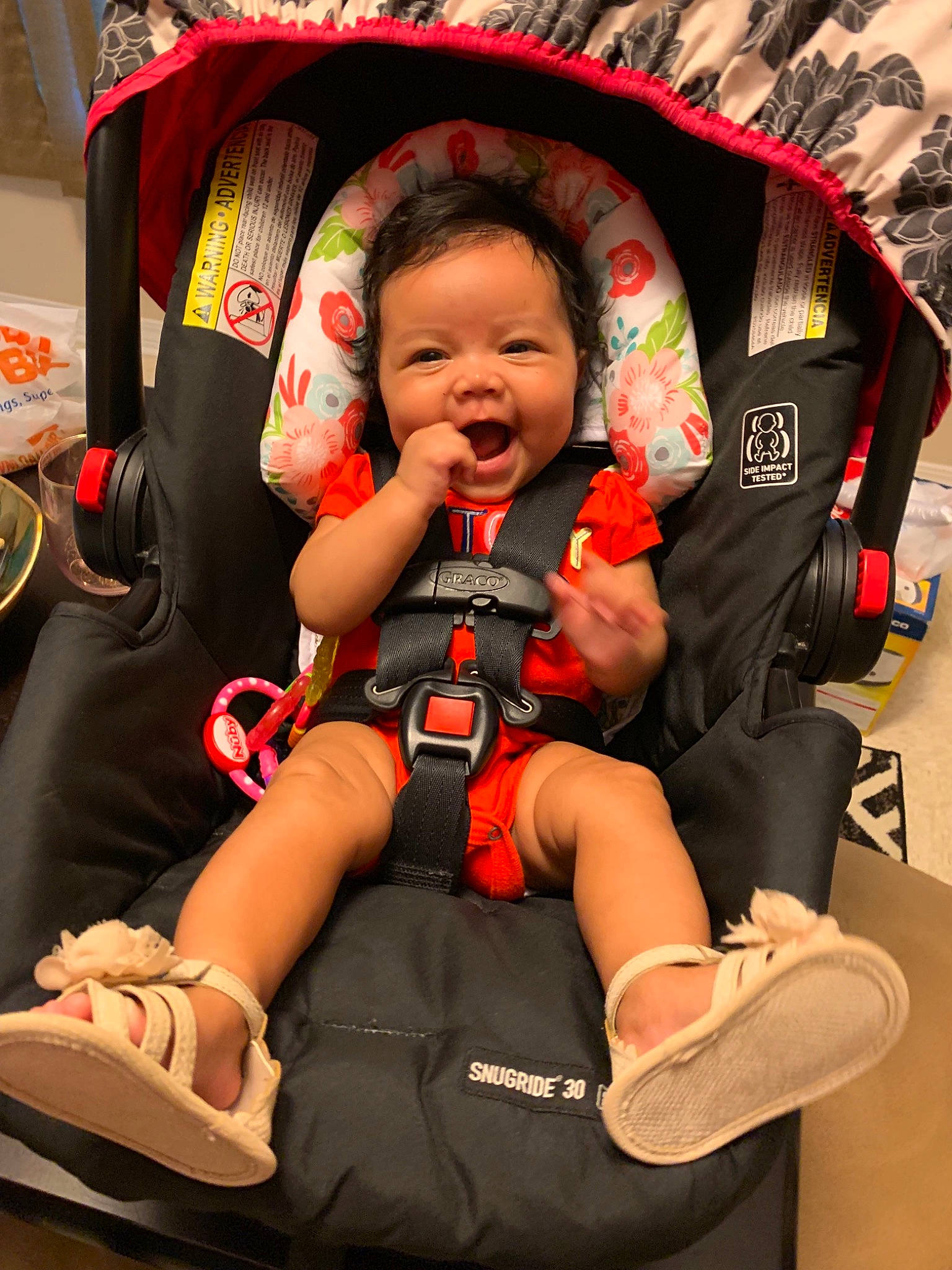 Raelynn is registered to the contest to win money with this photo: baby, baby_carriage, baby_in_car_seat, baby_products, car_seat, child, person, product, toddler