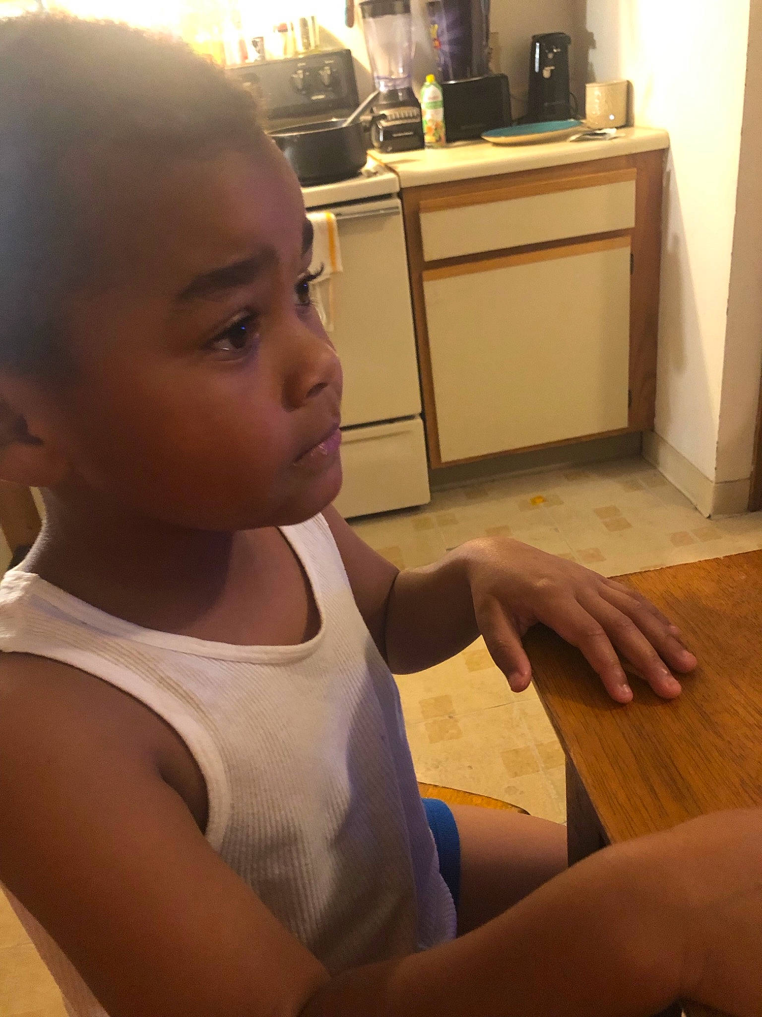 Kylar is registered to the contest to win money with this photo: arm, baby, cheek, child, ear, face, finger, flooring, forehead, hair, hairstyle, hand, head, mouth, neck, person, room, shoulder, skin, toddler