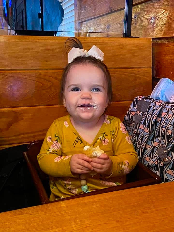 Opal joined the competition — help win amazing prizes! baby, baby_toddler_clothing, child, ear, hair_accessory, headband, joy, mouth, person, toddler, varnish, wood_stain