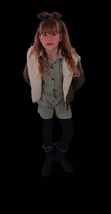 Zoé a rejoint le concours — aidez-le/la à gagner de superbes lots ! arm, blazer, camouflage, collar, denim, fashion_design, fashion_model, formal_wear, gesture, hair, head, human_leg, knee, leg, long_hair, person, sleeve, sportswear, street_fashion, thigh