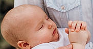 Daniel joined the competition — help win amazing prizes! baby, caring, closeup, comfort, face, gentle, hands, head, holding, human, infant, parent, peaceful, person, portrait, skin, sleeping, soft, toddler, white_clothing