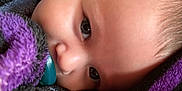 Graham Brewer joined the competition — help win amazing prizes! baby, blanket, pacifier, face, closeup, cozy, soft, purple, blue, black, infant, child, cute, warm, resting, portrait, sleepy, snuggled, texture, comfort