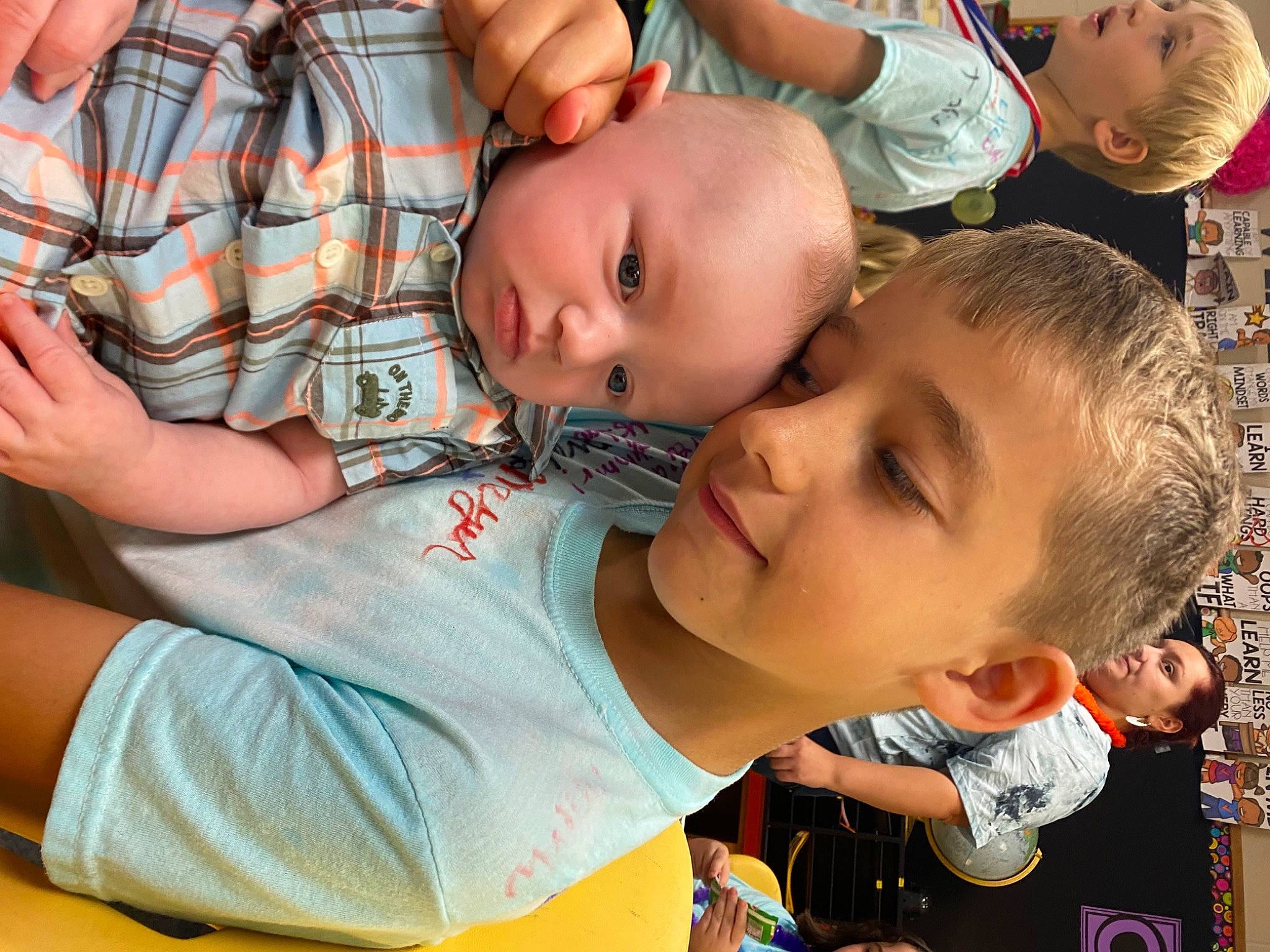 Connor joined the competition — help win amazing prizes! adaptation, baby, cheek, child, chin, ear, eyelash, forehead, fun, happy, iris, leisure, mouth, neck, nose, person, sharing, skin, t_shirt, toddler