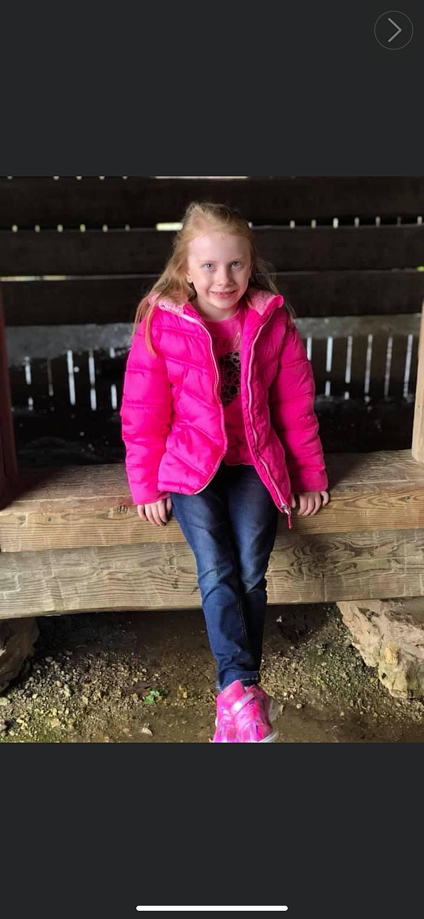 Jazmine is registered to the contest to win money with this photo: cool, face, flash_photography, fun, grass, hairstyle, happy, jacket, joy, knee, leisure, magenta, person, pink, purple, shoe, sleeve, smile, standing, street_fashion