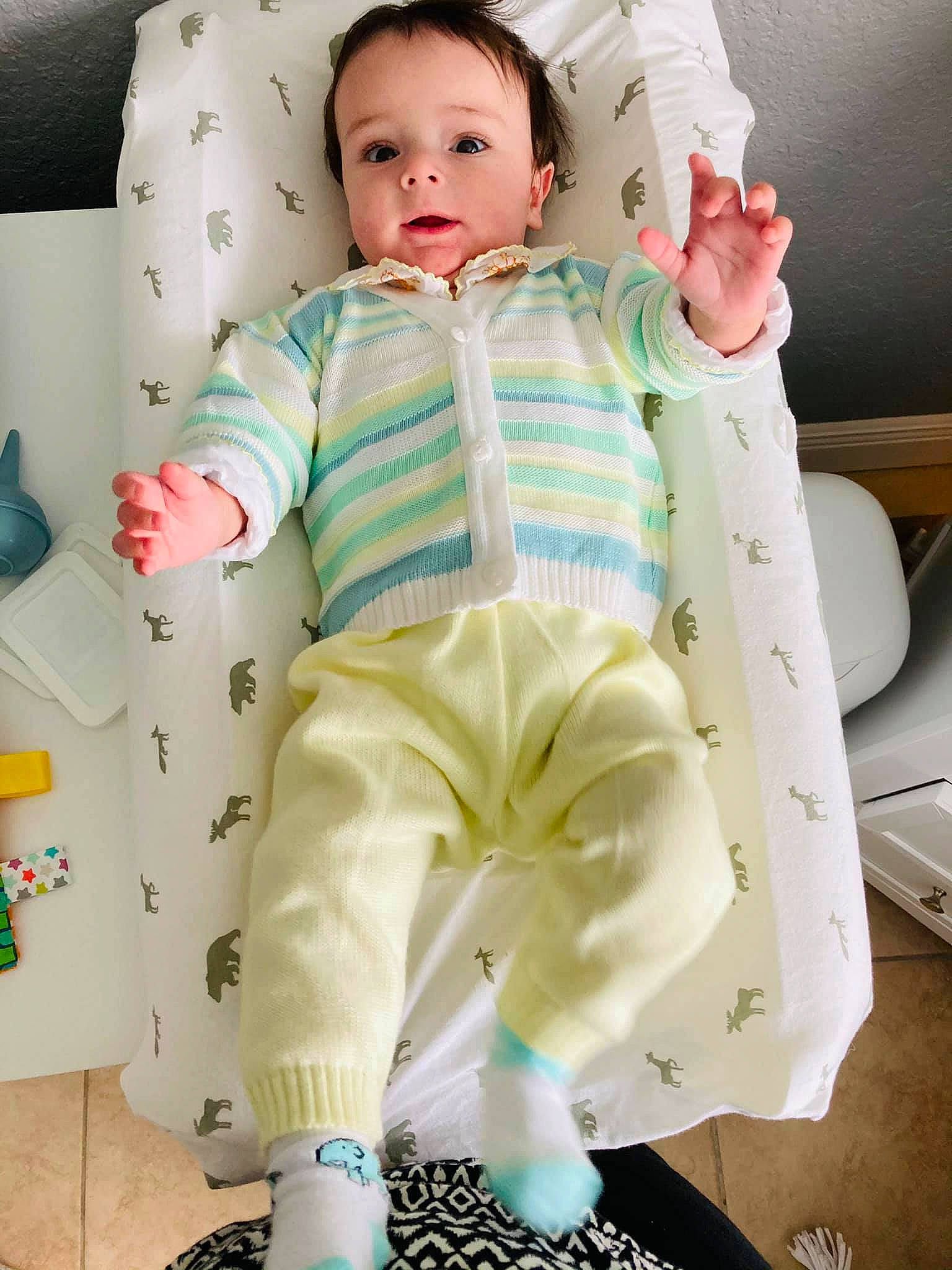 Erick joined the competition — help win amazing prizes! baby, baby_toddler_clothing, child, outerwear, person, sleeve, toddler