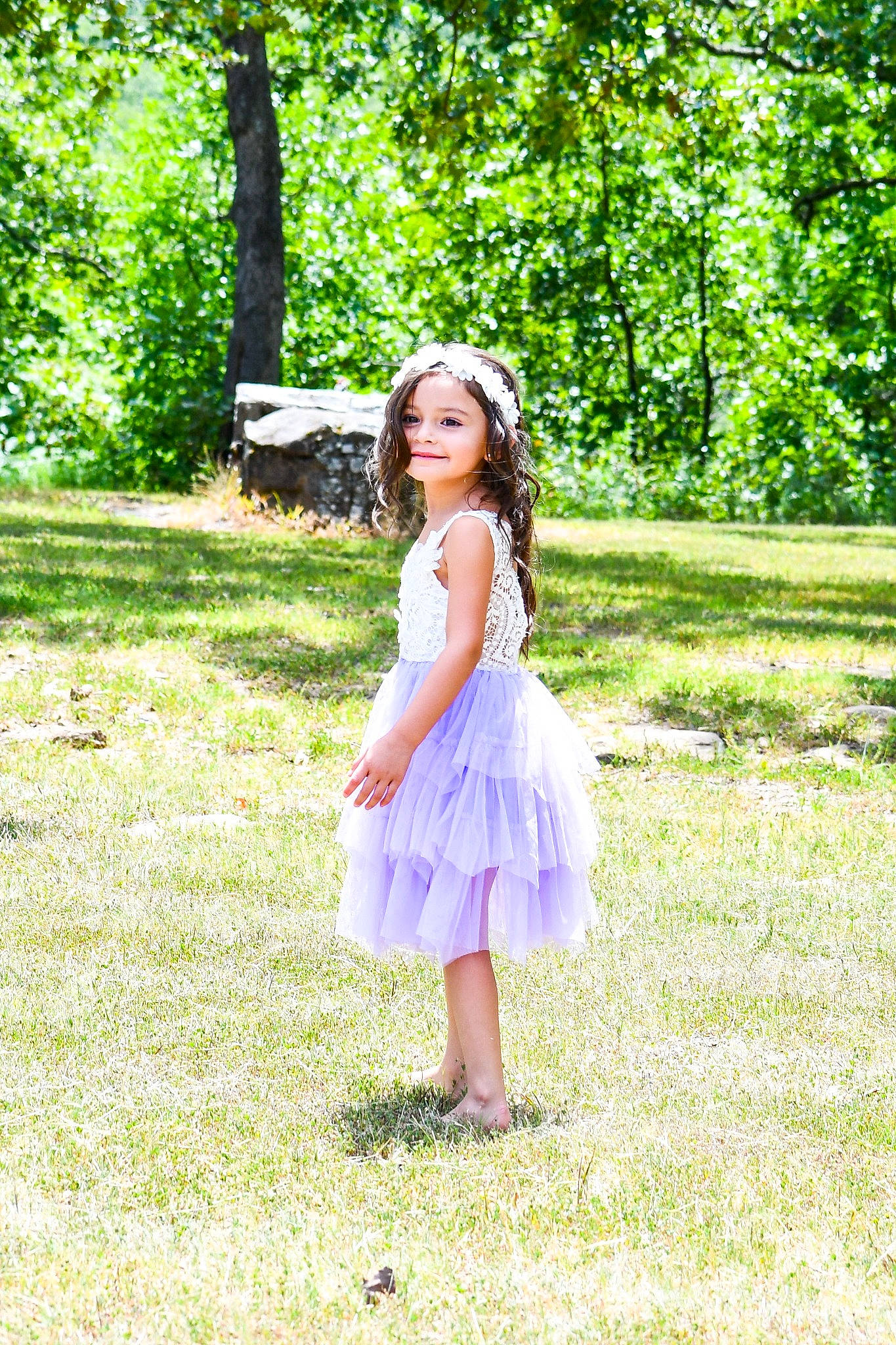 Maryann joined the competition — help win amazing prizes! beauty, blond, child, clothing, dress, grass, green, headwear, joy, lavender, people_in_nature, person, photograph, photography, pink, plant, purple, shoulder, spring, summer