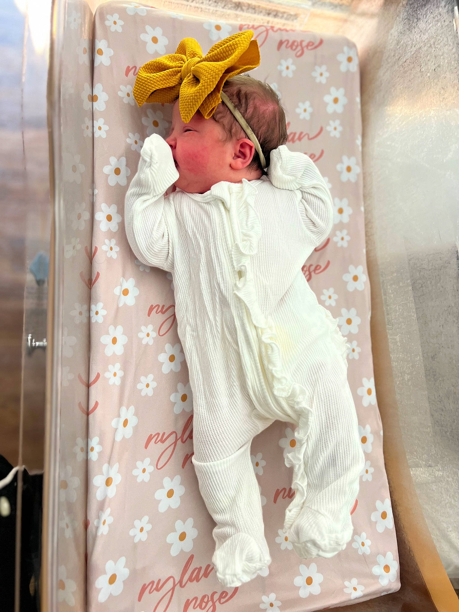 Rylan joined the competition — help win amazing prizes! baby, baby_products, baby_safety, baby_toddler_clothing, linens, pattern, person, room, sleeve, toddler