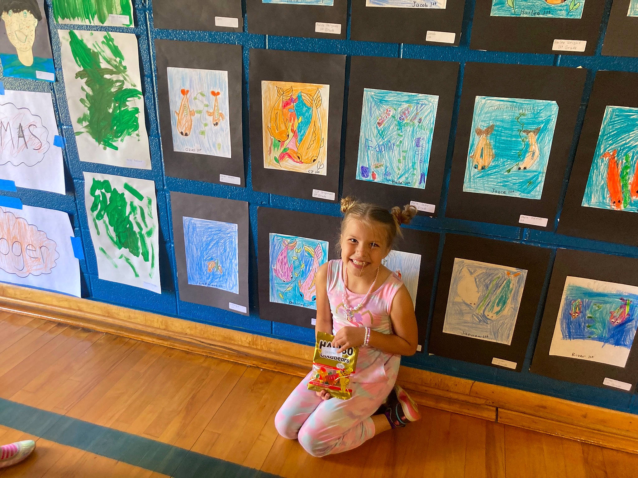 Desiray joined the competition — help win amazing prizes! art, child, child_art, collection, event, flooring, fun, hardwood, illustration, joy, leisure, person, picture_frame, room, smile, textile, toddler, tourist_attraction, visual_arts, wood