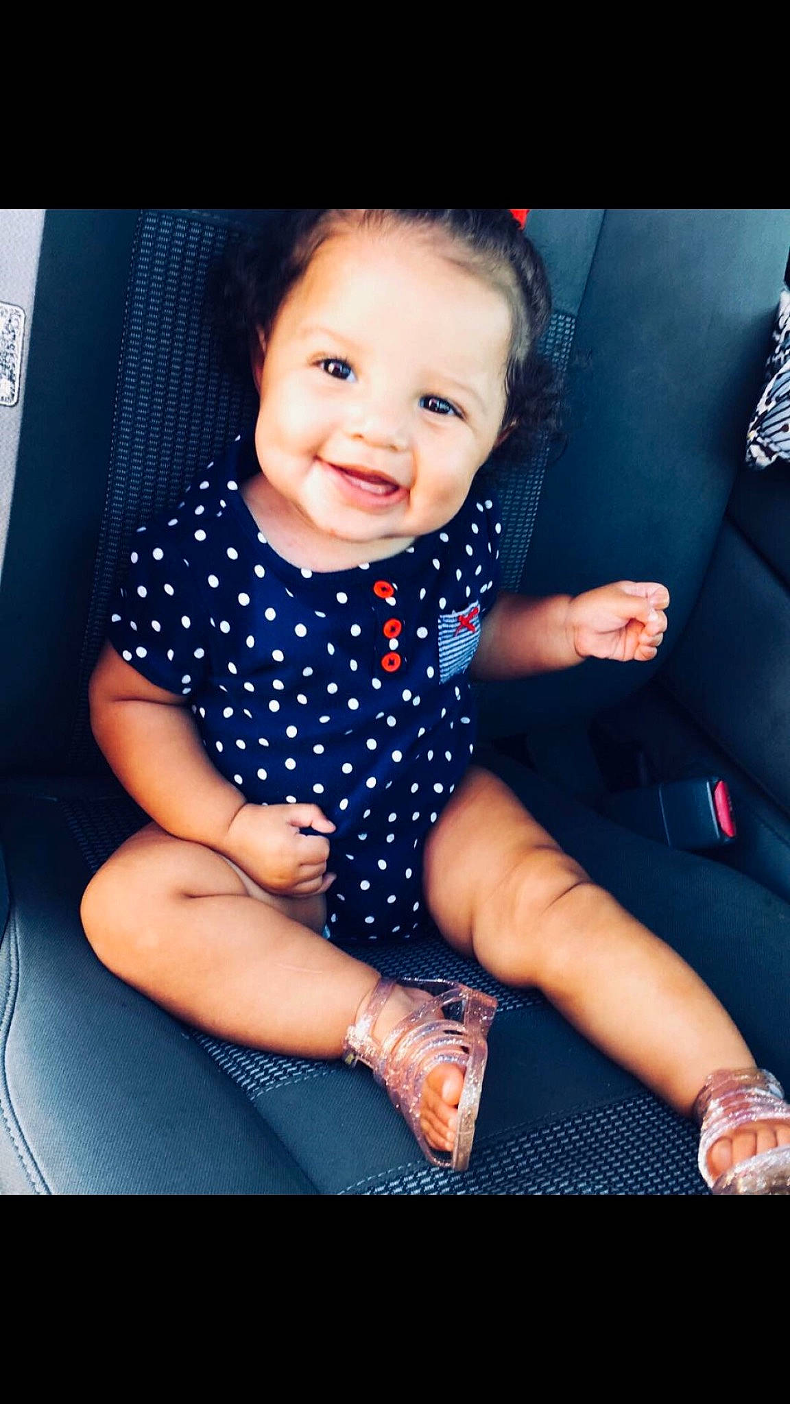 Kynslee Elizabeth joined the competition — help win amazing prizes! arm, beauty, blue, boy, child, day, design, finger, fun, girl, hand, infant, joy, pattern, person, photography, polka_dot, portrait_photography, product, sitting