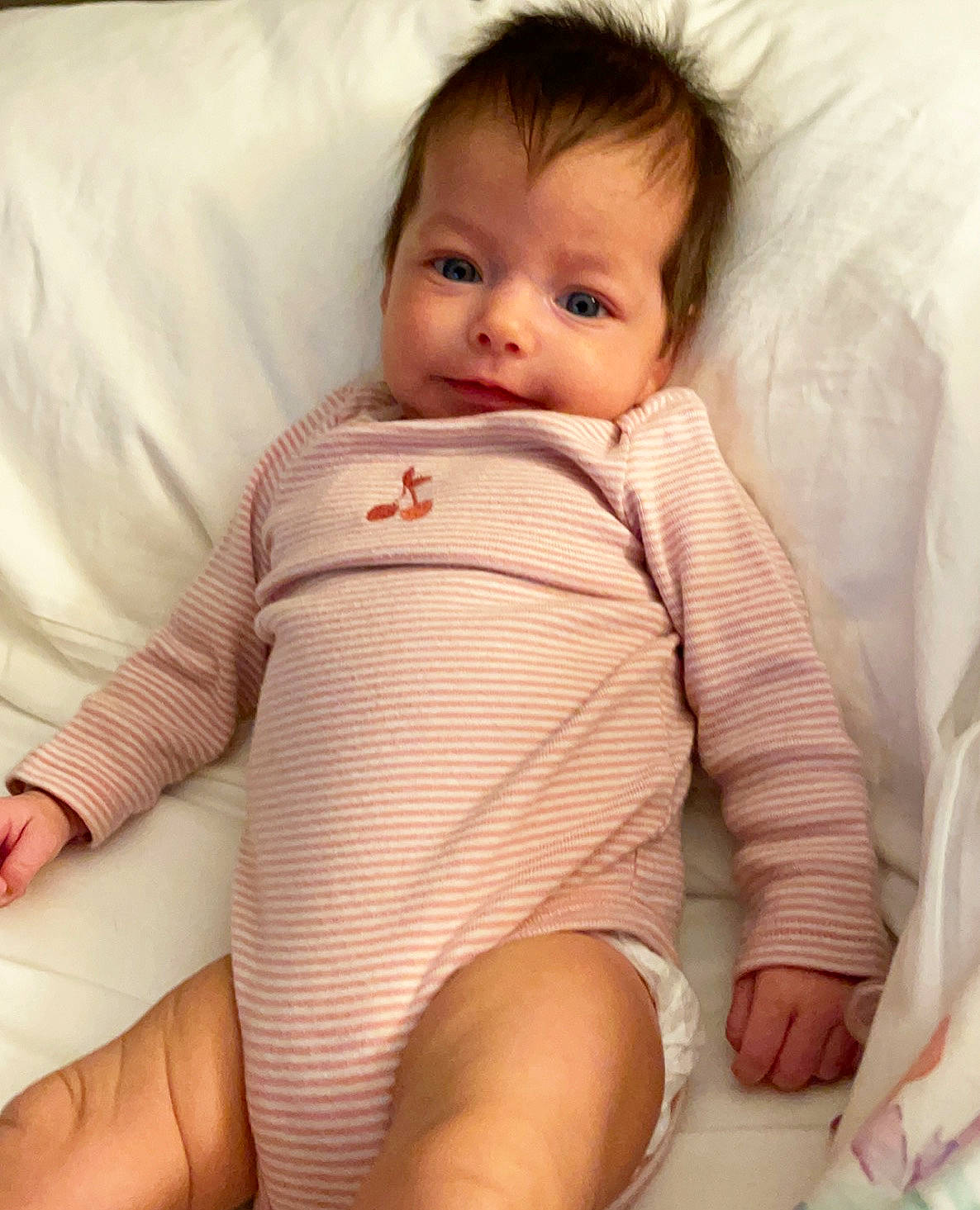 Mira joined the competition — help win amazing prizes! baby, baby_toddler_clothing, cheek, comfort, eye, finger, human_body, iris, joint, knee, lip, mouth, neck, person, shoulder, skin, sleeve, stomach, thigh, toddler