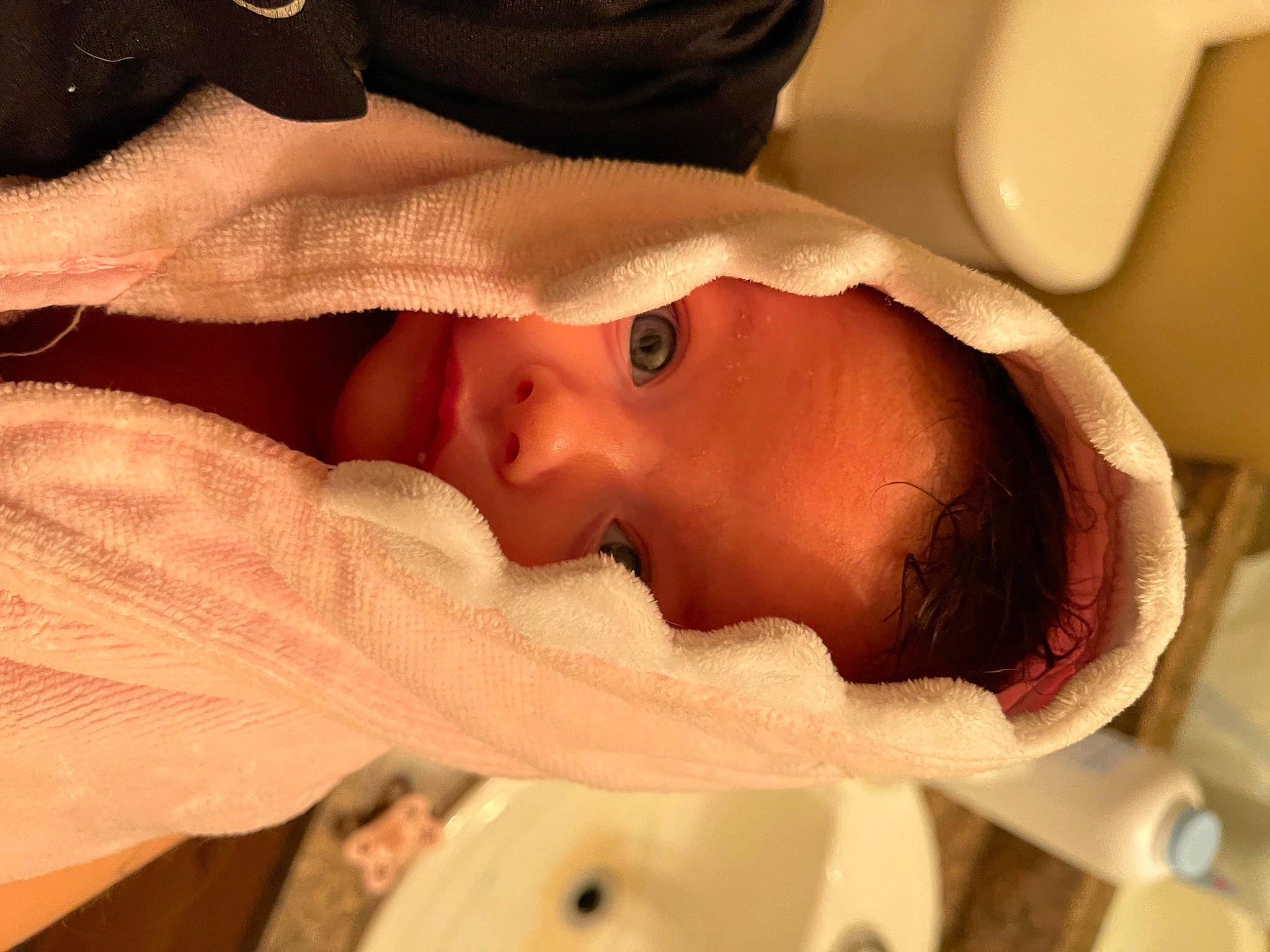 Mira joined the competition — help win amazing prizes! baby, baby_products, cheek, chest, child, comfort, eyebrow, eyelash, flesh, happy, hat, headgear, linens, lip, nose, person, room, smile, toddler