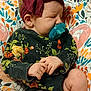 Mckinleigh is registered to the contest to win money with this photo: accessories, baby, beverage, blanket, clothing, cushion, drinking, face, head, headband, homedecor, newborn, person, photography, portrait, quilt, sitting, sleeping, sleeve, yawning