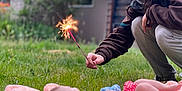 Xzanna is registered to the contest to win money with this photo: baby, blanket, child, grass, outdoor, sparkler, sparkle, smile, teenager, person, clothing, nature, lawn, playful, happy, summer, crouching, hand, feet, head