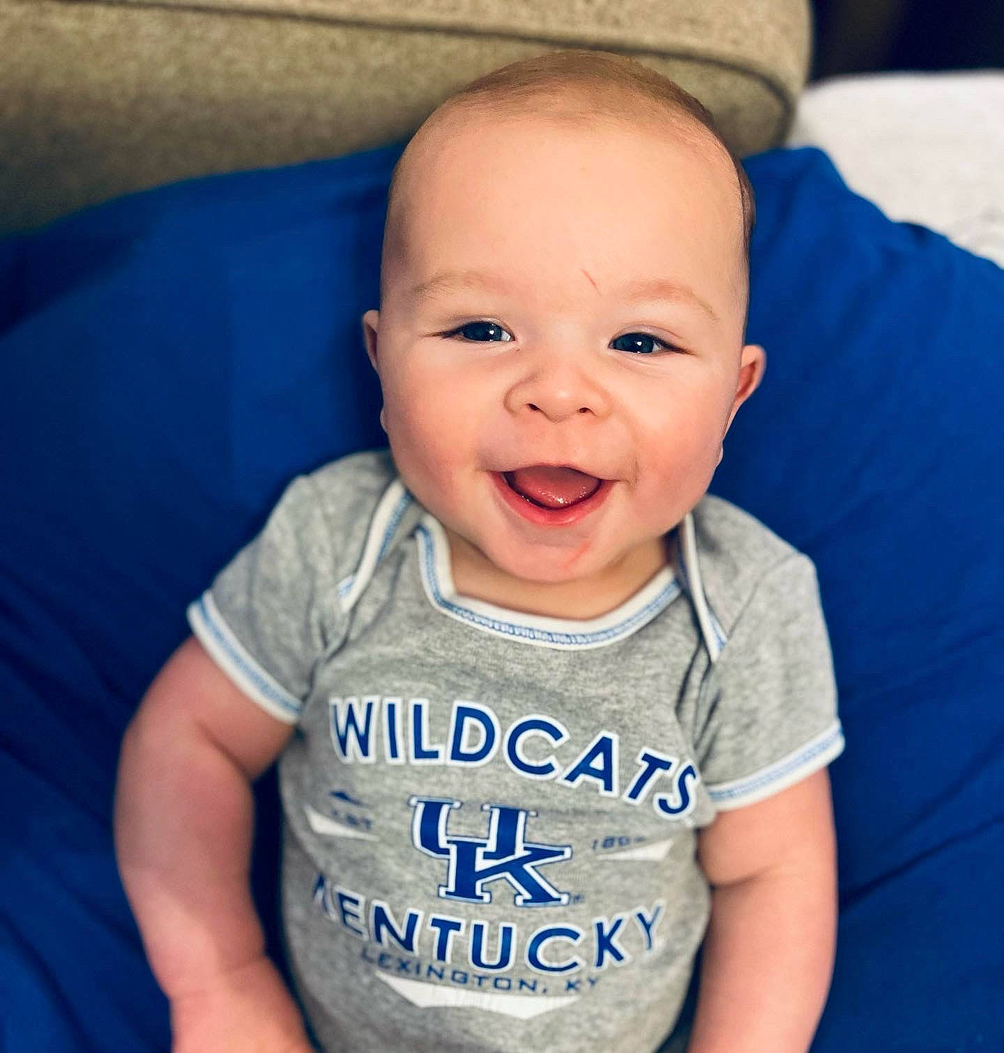 Charlie joined the competition — help win amazing prizes! arm, azure, baby, baby_toddler_clothing, cheek, chin, eye, eyebrow, finger, happy, head, iris, joy, mouth, neck, nose, person, product, skin, sleeve