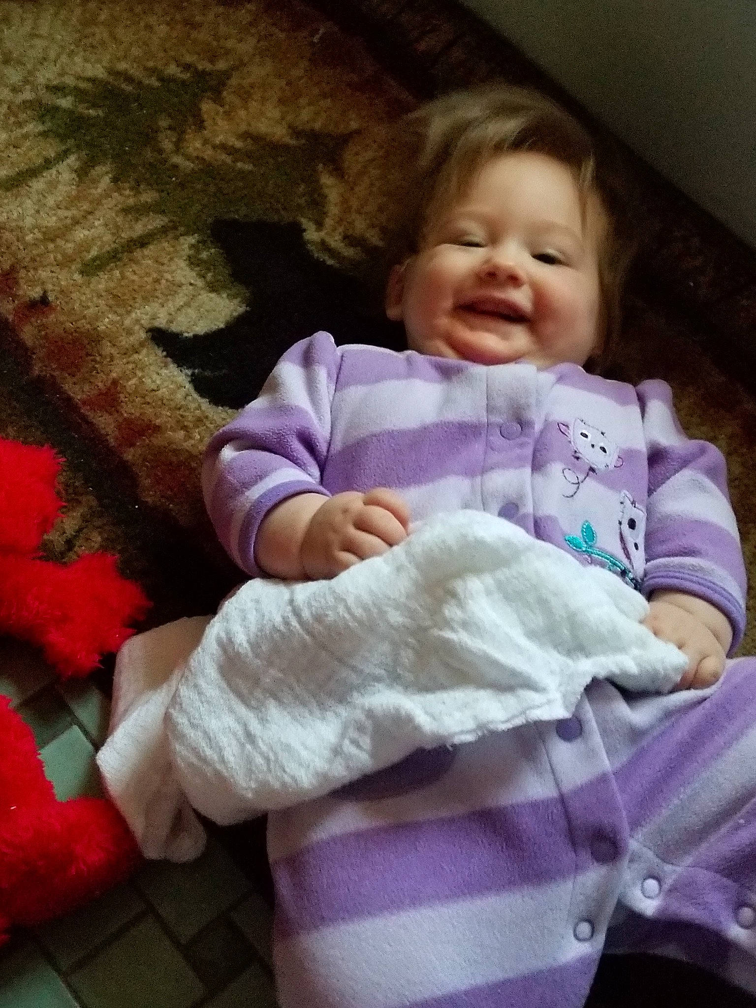 Destiny joined the competition — help win amazing prizes! bedtime, child, day, ear, eye, finger, girl, infant, iris, nap, nose, person, pink, play, product, purple, skin, sleep, textile, toddler