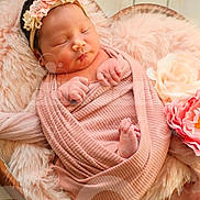 Kaela Sabine joined the competition — help win amazing prizes! baby, basket, blanket, closeup, cozy, faux_fur, feet, flowers, hands, headband, infant, newborn, peaceful, pink, portrait, props, sleeping, soft_texture, studio_photography, swaddle