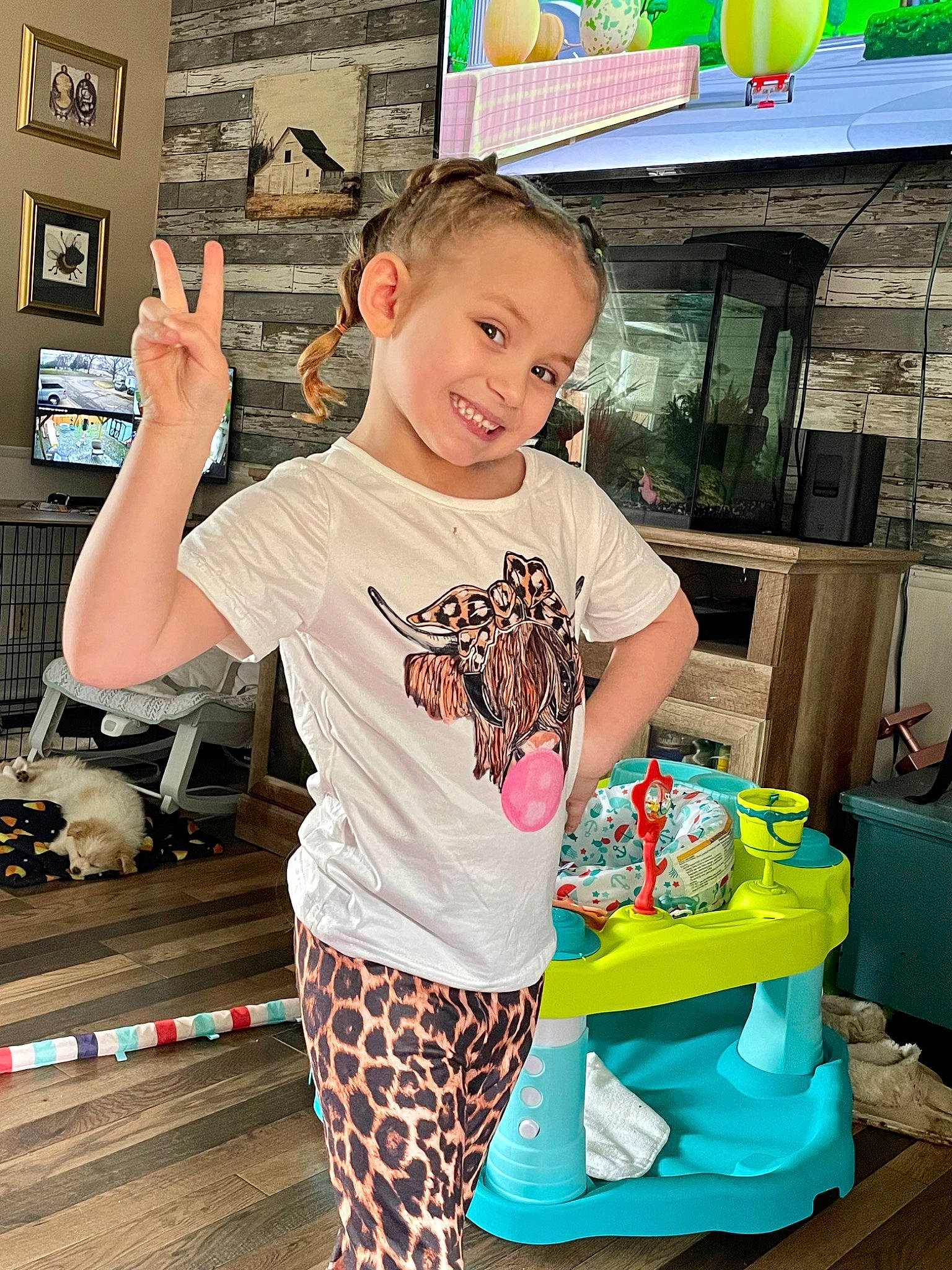 Ember joined the competition — help win amazing prizes! bag, child, event, fun, green, happy, joy, leisure, luggage_and_bags, party, pattern, person, picture_frame, play, recreation, sleeve, smile, standing, t_shirt, toddler