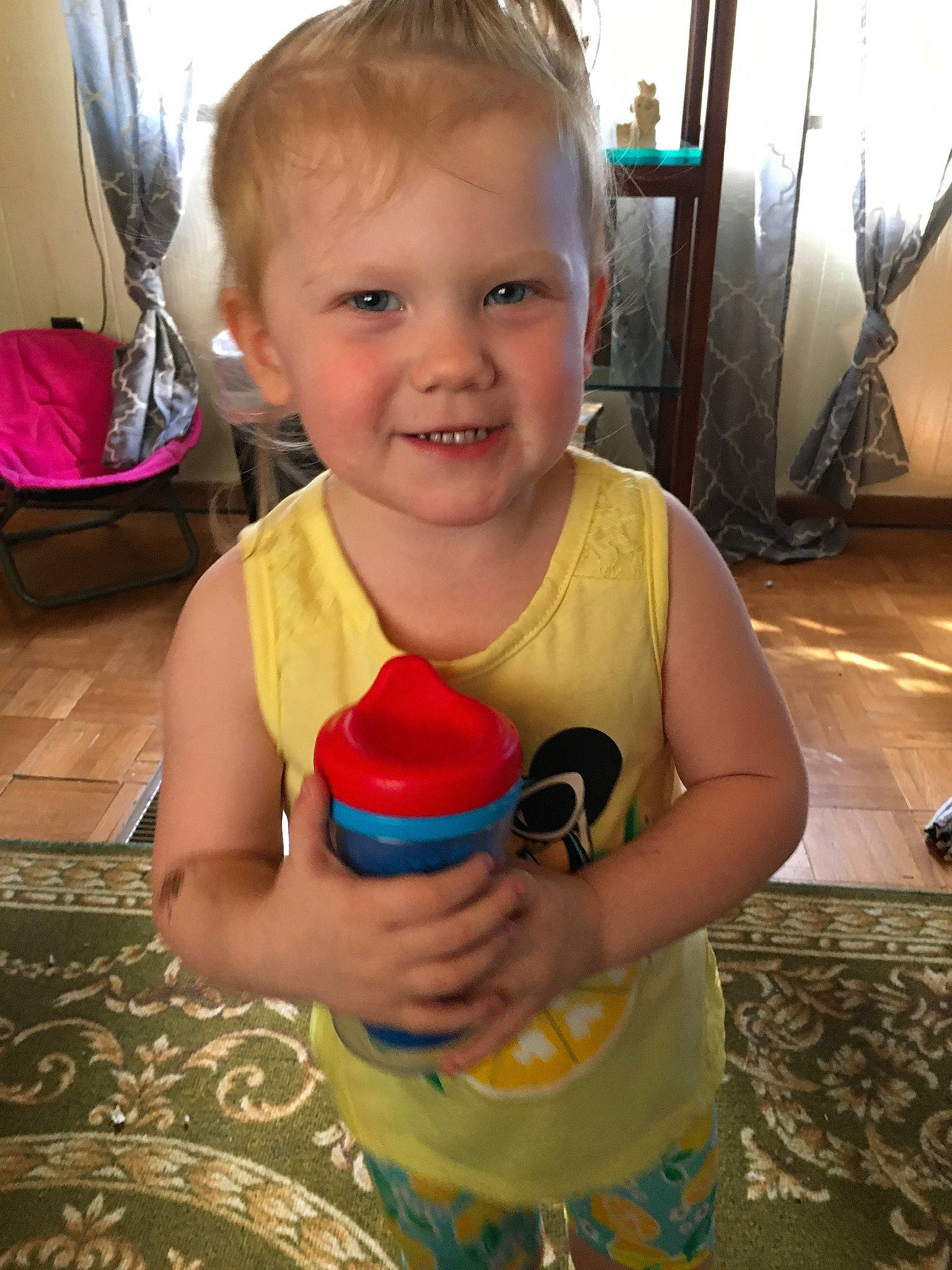 Adalina joined the competition — help win amazing prizes! baby, child, fun, head, joy, person, play, smile, toddler, vacation