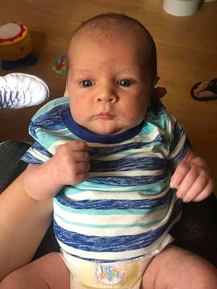 Taylor is registered to the contest to win money with this photo: baby, baby_products, cheek, child, mouth, person, toddler