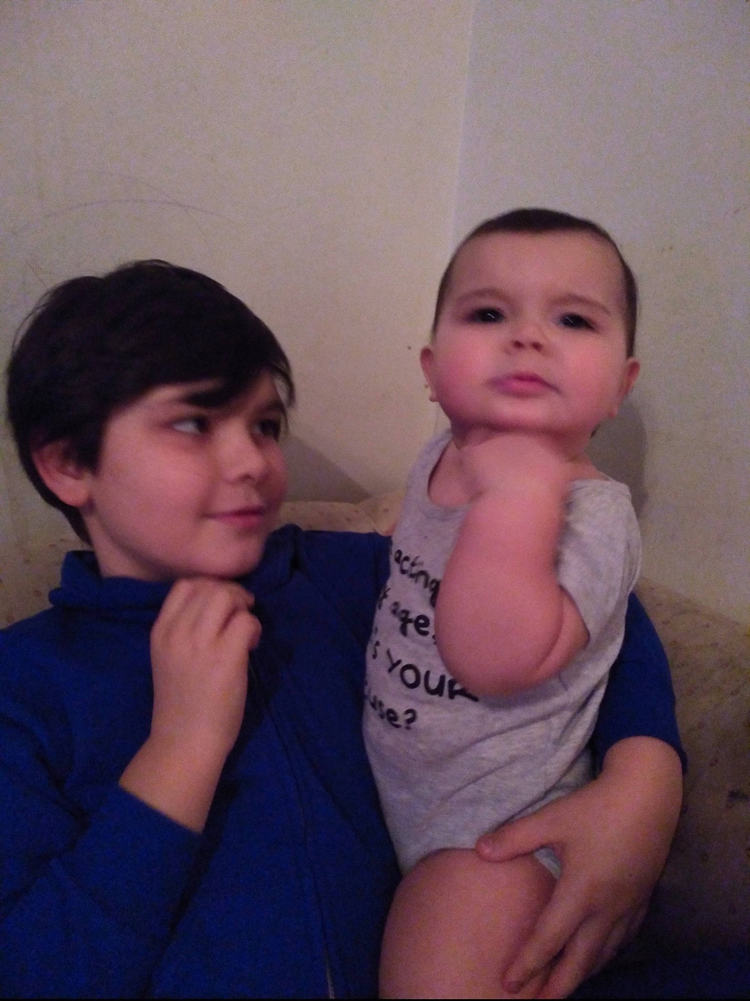 Christopher joined the competition — help win amazing prizes! baby, cheek, child, face, fun, gesture, iris, people, person, sibling, skin, toddler