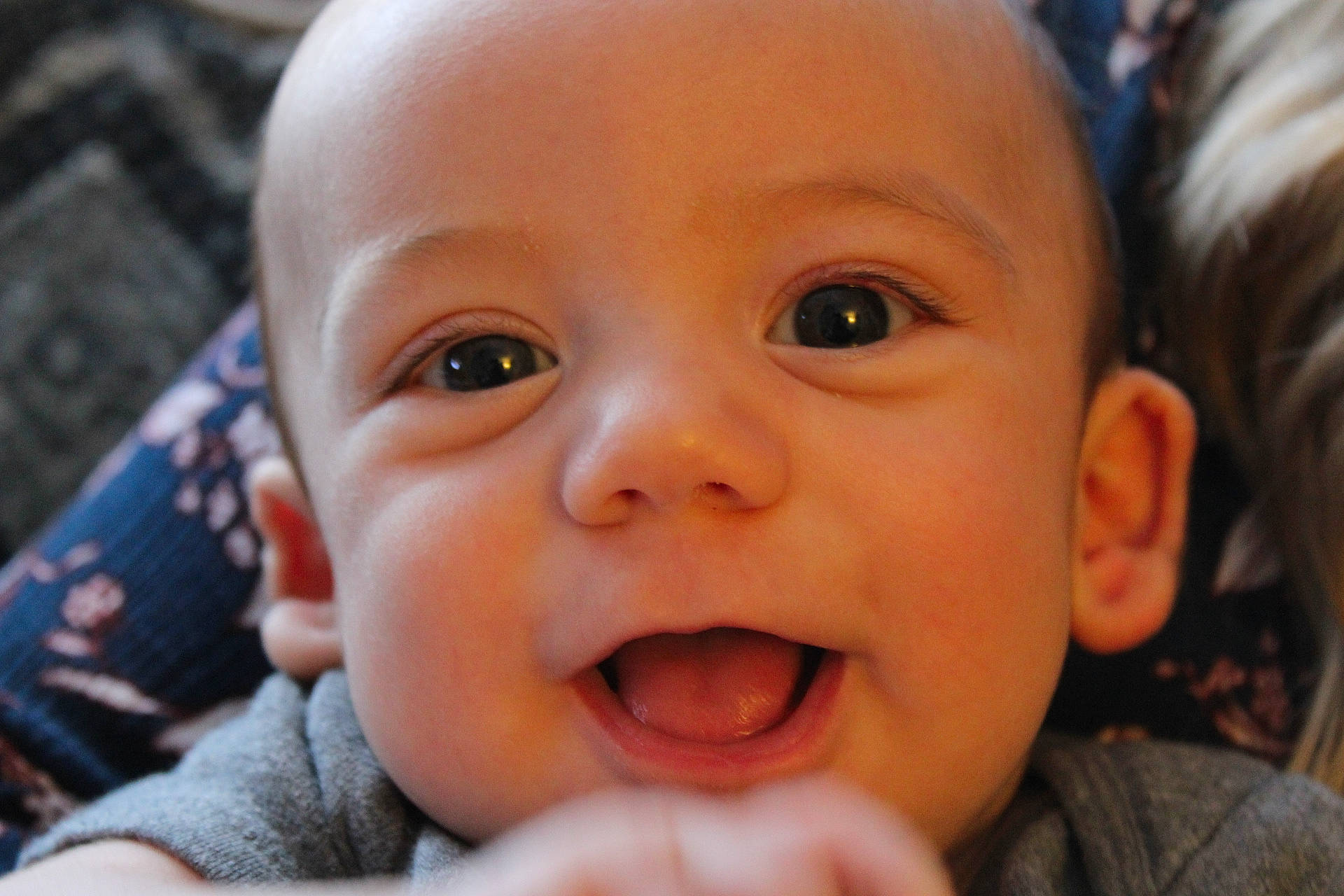 Braxton joined the competition — help win amazing prizes! baby, cheek, chin, ear, eyebrow, eyelash, forehead, fun, gesture, grass, happy, iris, lip, mouth, nose, person, skin, smile, thumb, toddler