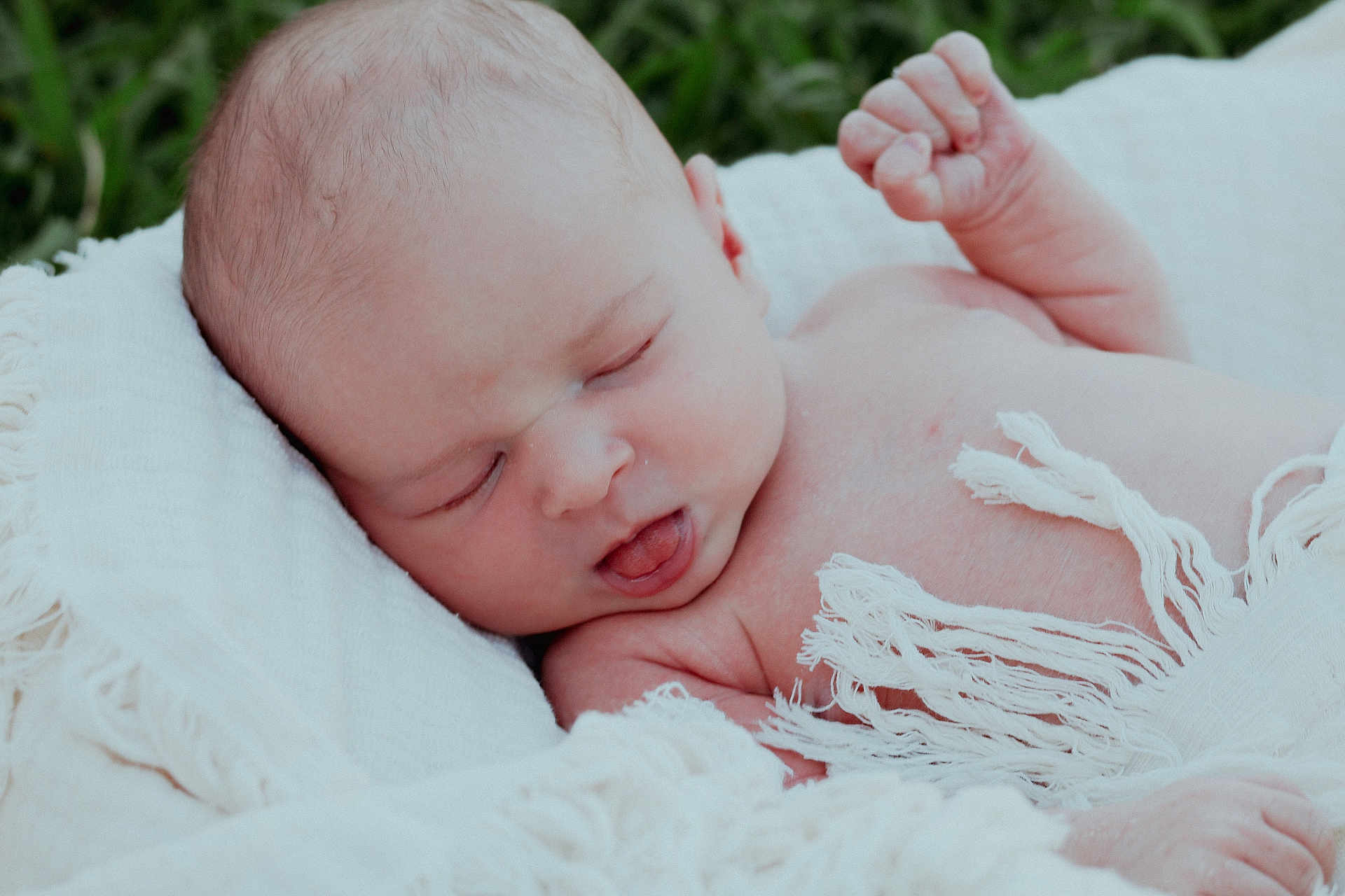 Beckham is registered to the contest to win money with this photo: baby, sleeping, blanket, outdoor, skin, tongue, infant, newborn, soft, peaceful, face, head, hand, nap, cute, rest, young, child, natural, relaxed