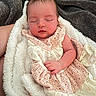 Aurora is registered to the contest to win money with this photo: baby, sleeping, blanket, soft, fabric, texture, child, infant, portrait, peaceful, cute, clothing, hand, face, rest, warm, cozy, closeup, newborn, skin