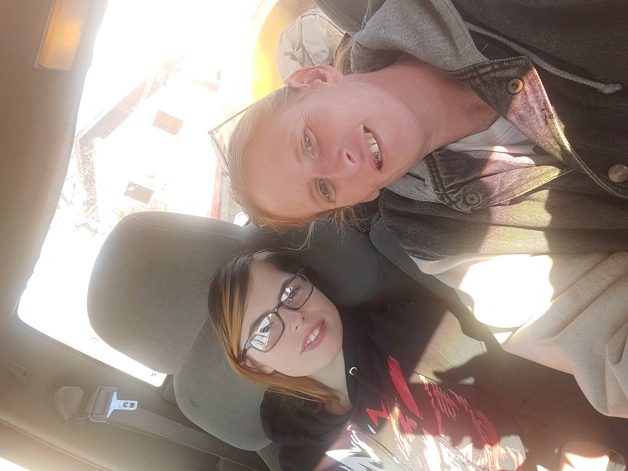 Jaidyn is registered to the contest to win money with this photo: auto_part, automotive_design, automotive_lighting, beauty, black_hair, event, eye, eyelash, eyewear, flash_photography, fun, happy, hat, jewellery, joy, mouth, person, smile, tree, vehicle_door