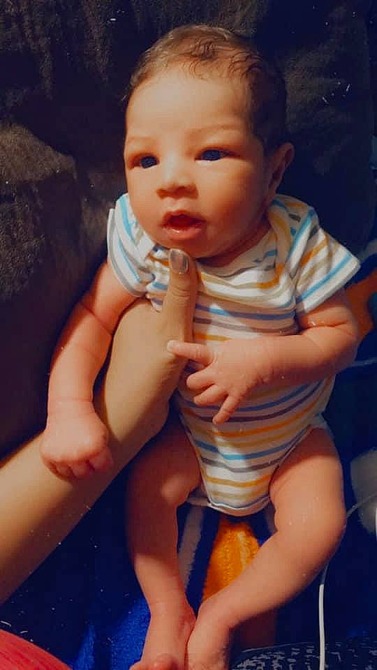 Ja'Hari joined the competition — help win amazing prizes! arm, baby, cheek, child, eye, finger, hand, nose, person, skin, thumb, toddler