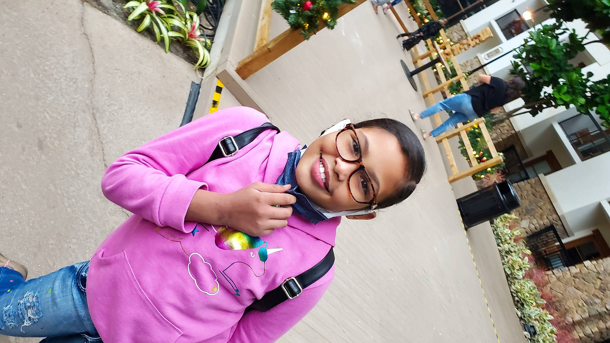 Janelle joined the competition — help win amazing prizes! child, event, eyewear, fun, glasses, happy, house, joy, laugh, leisure, magenta, person, pink, plant, product, purple, recreation, room, sleeve, smile