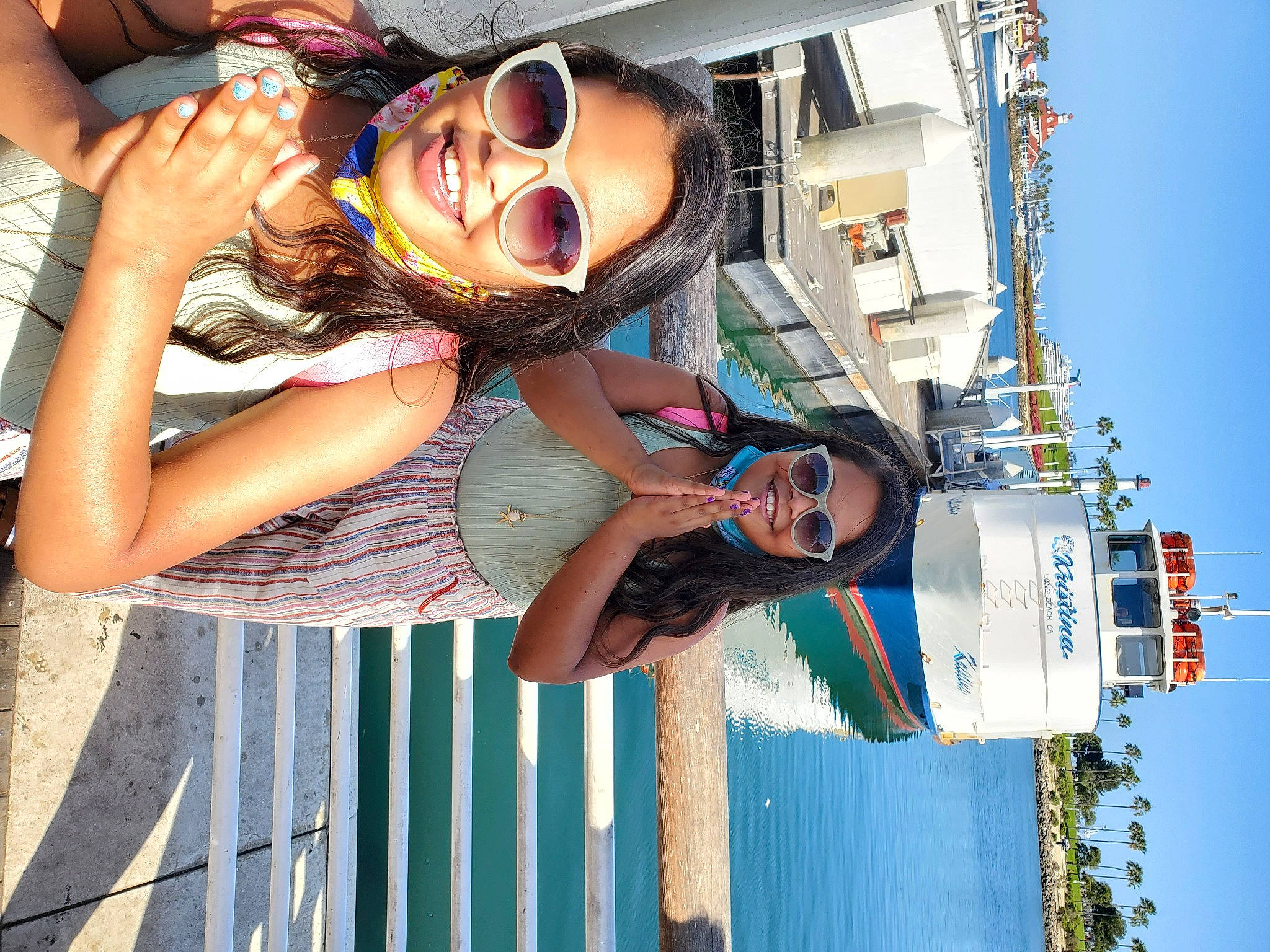 Janelle joined the competition — help win amazing prizes! clothing, event, eyewear, fun, gesture, glasses, goggles, happy, hat, joy, leisure, person, sky, smile, snapshot, sunglasses, t_shirt, tourism, travel, vision_care