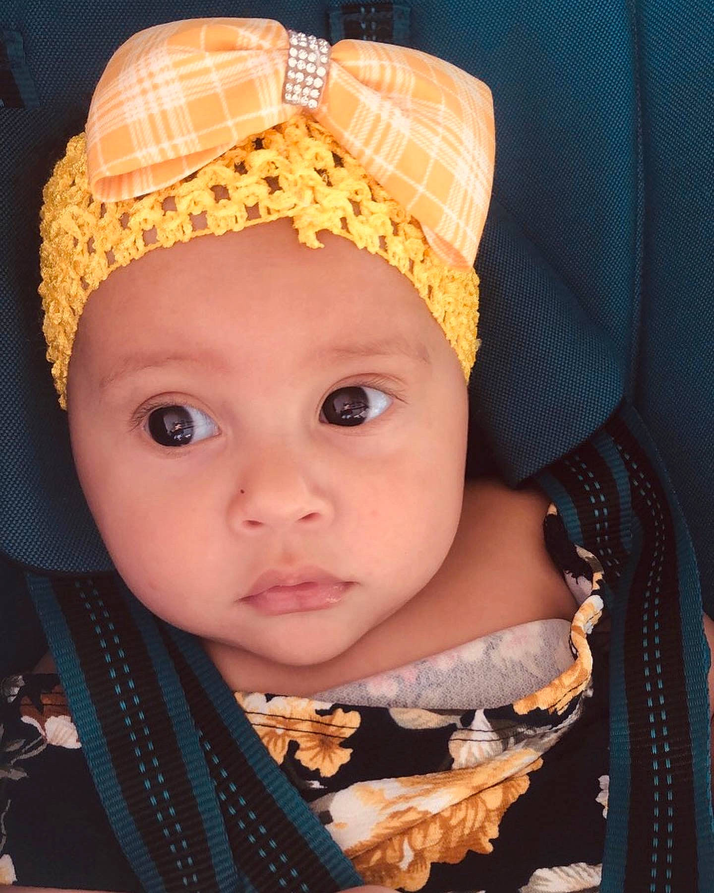 Naïah a rejoint le concours — aidez-le/la à gagner de superbes lots ! baby, baby_toddler_clothing, cap, cheek, chin, cool, costume_hat, ear, eye, eyebrow, facial_expression, hat, head, headgear, headwear, helmet, human_body, organ, people, person