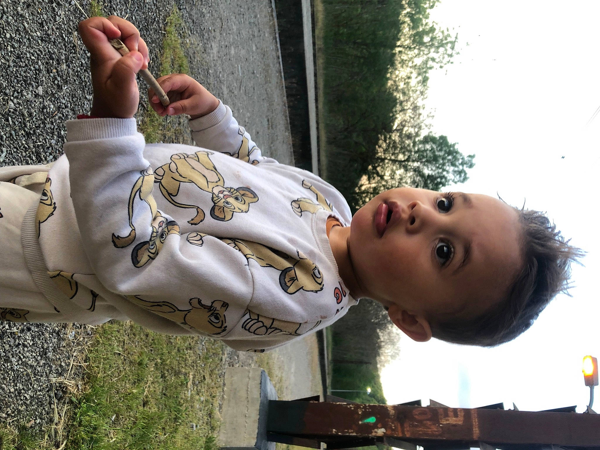 Kaïs participe au concours pour gagner de l'argent avec cette photo : baby, child, cool, elbow, eyewear, foot, fun, grass, happy, human_leg, joint, knee, leisure, people_in_nature, person, plant, recreation, surprise, t_shirt, thigh