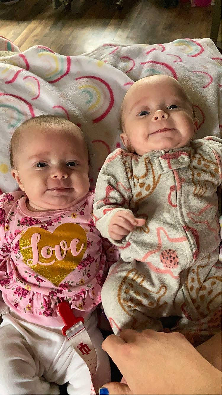 Destinee Laney joined the competition — help win amazing prizes! baby, baby_toddler_clothing, cheek, chin, eye, face, facial_expression, happy, head, human, lip, mouth, nose, organ, person, product, skin, sleeve, smile, standing