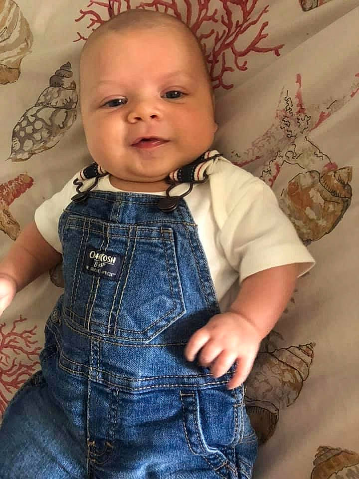 Julian joined the competition — help win amazing prizes! baby, baby_toddler_clothing, cheek, child, clothing, collar, denim, dress_shirt, eye, face, happy, iris, nose, pattern, person, skin, sleeve, smile, textile, toddler