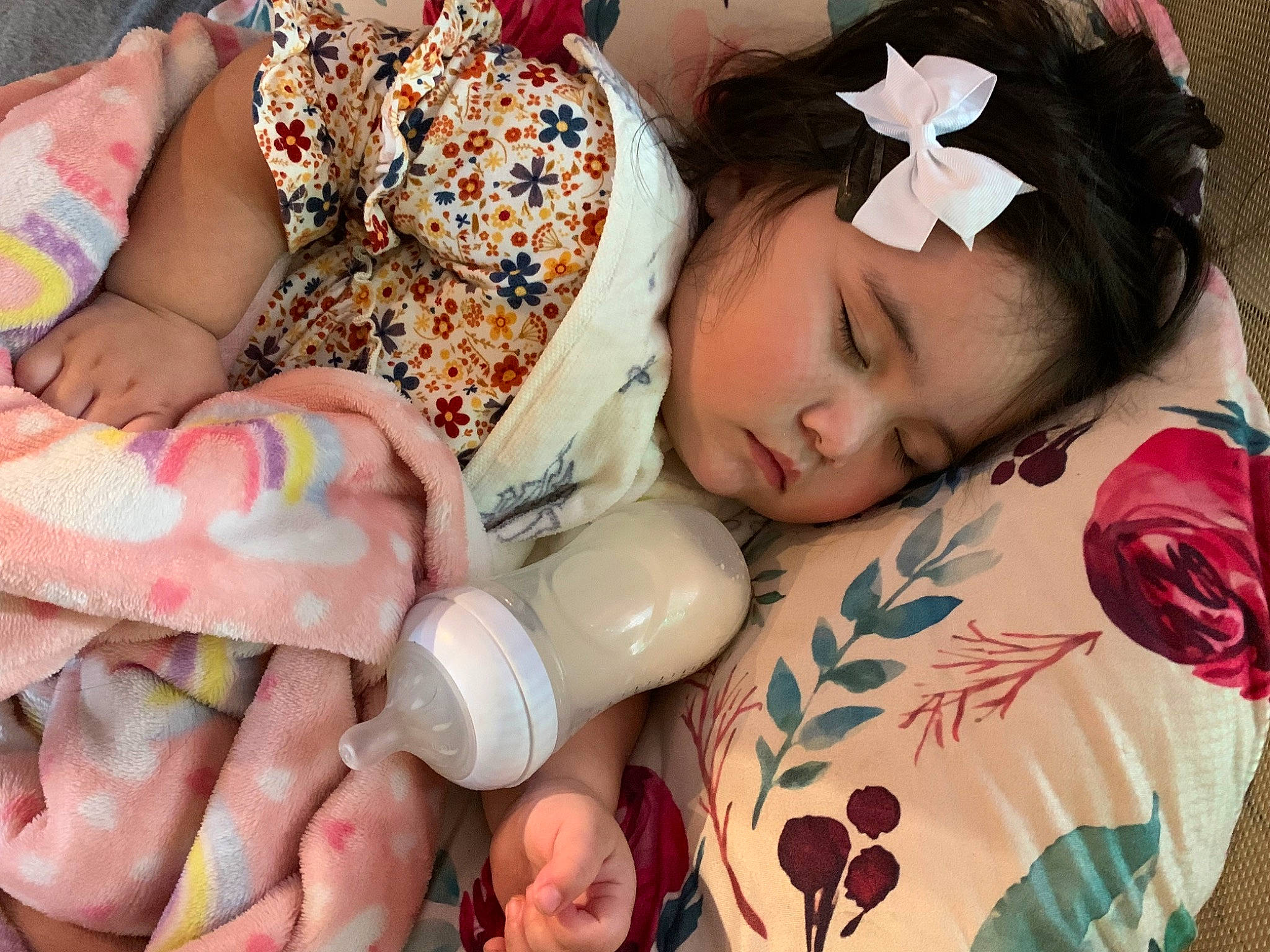 Aspyn South joined the competition — help win amazing prizes! cheek, child, drinkware, event, eyelash, facial_expression, finger, happy, human_leg, mouth, nail, pattern, person, pink, plastic_bottle, service, skin, textile, thigh, thumb