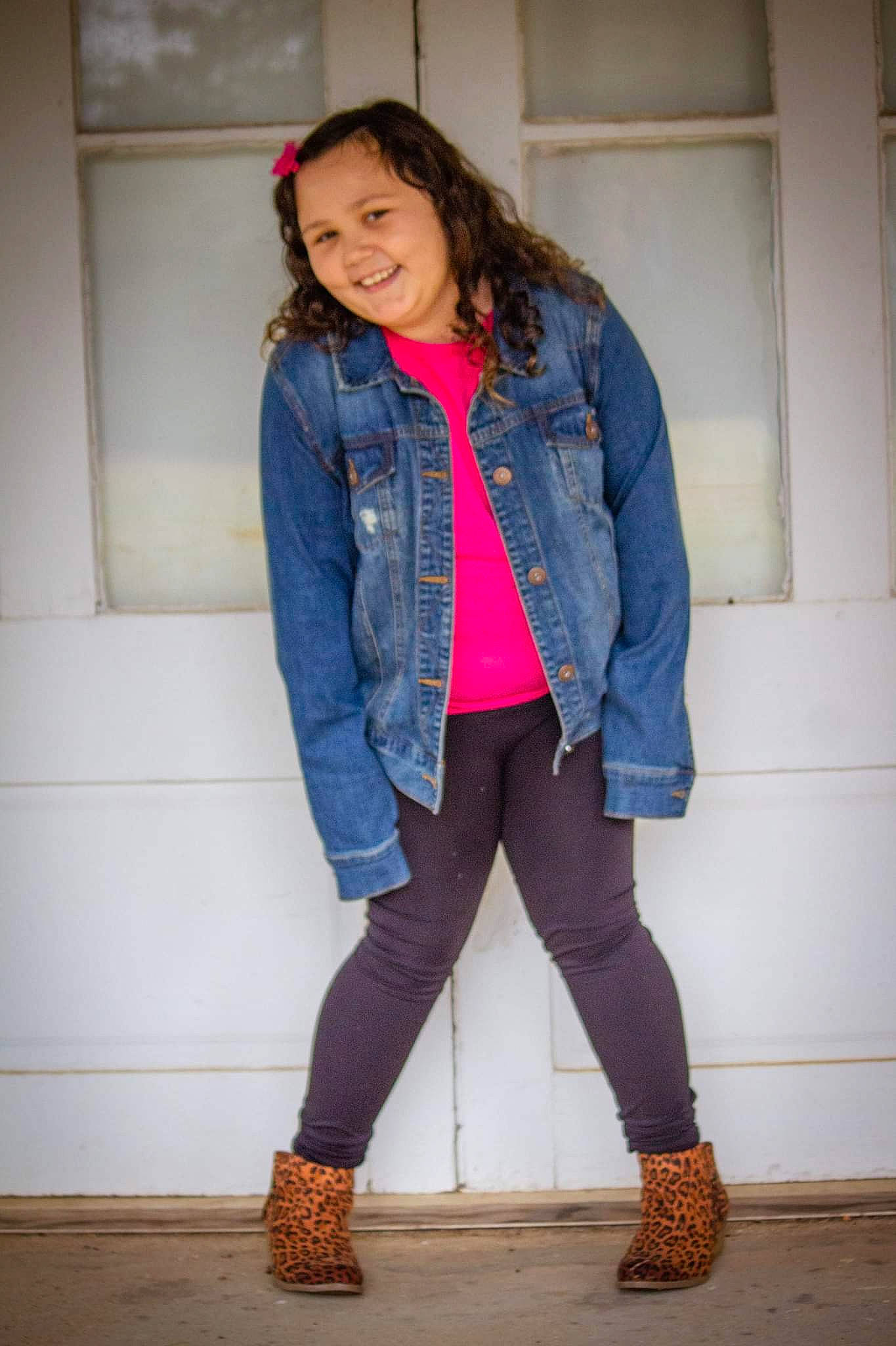 Emma joined the competition — help win amazing prizes! blazer, collar, denim, electric_blue, fashion, fashion_design, flash_photography, formal_wear, hair, jacket, jewellery, joy, knee, leather_jacket, neck, person, plaid, shoe, sleeve, sportswear