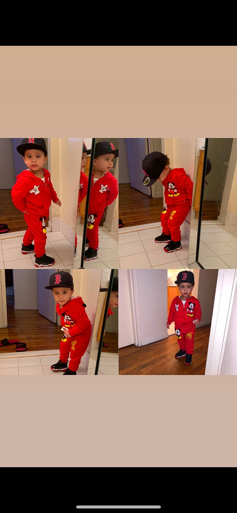 Kayler joined the competition — help win amazing prizes! child, headwear, outerwear, person, play, red, standing