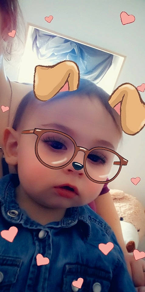 Elouann participe au concours pour gagner de l'argent avec cette photo : cap, cheek, chin, ear, eye, eyebrow, eyelash, eyewear, face, forehead, glasses, hairstyle, happy, jaw, lip, mouth, nose, person, skin, vision_care