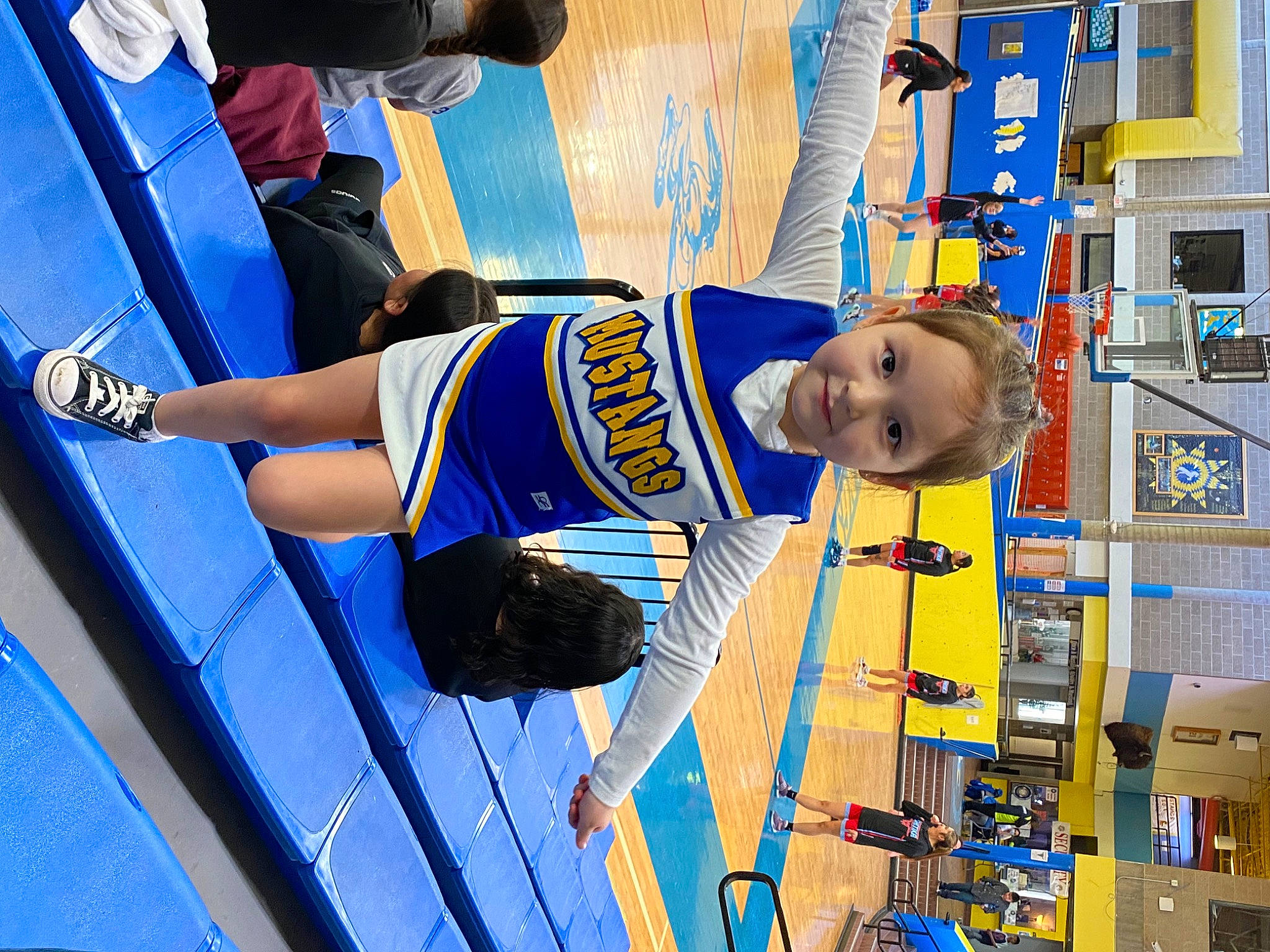 Kenzlie is registered to the contest to win money with this photo: basketball, competition, competition_event, elbow, electric_blue, engineering, fun, human_leg, jersey, joy, knee, leisure, person, player, recreation, shorts, sports, sports_uniform, sportswear, t_shirt