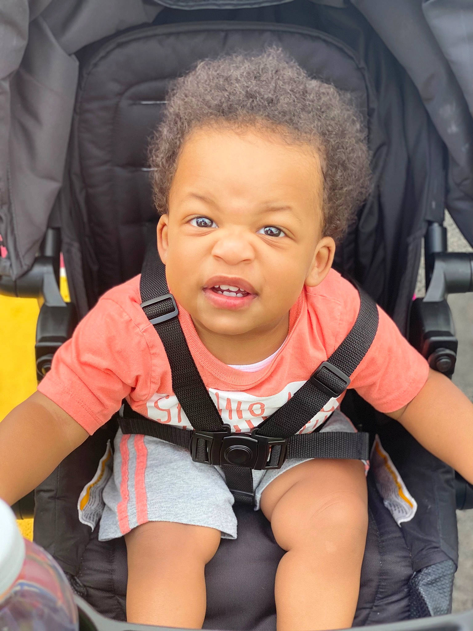 Micah joined the competition — help win amazing prizes! baby, baby_carriage, baby_products, beauty, chair, cheek, child, chin, comfort, facial_expression, fun, hairstyle, happy, human, leisure, mammal, mouth, person, product, skin