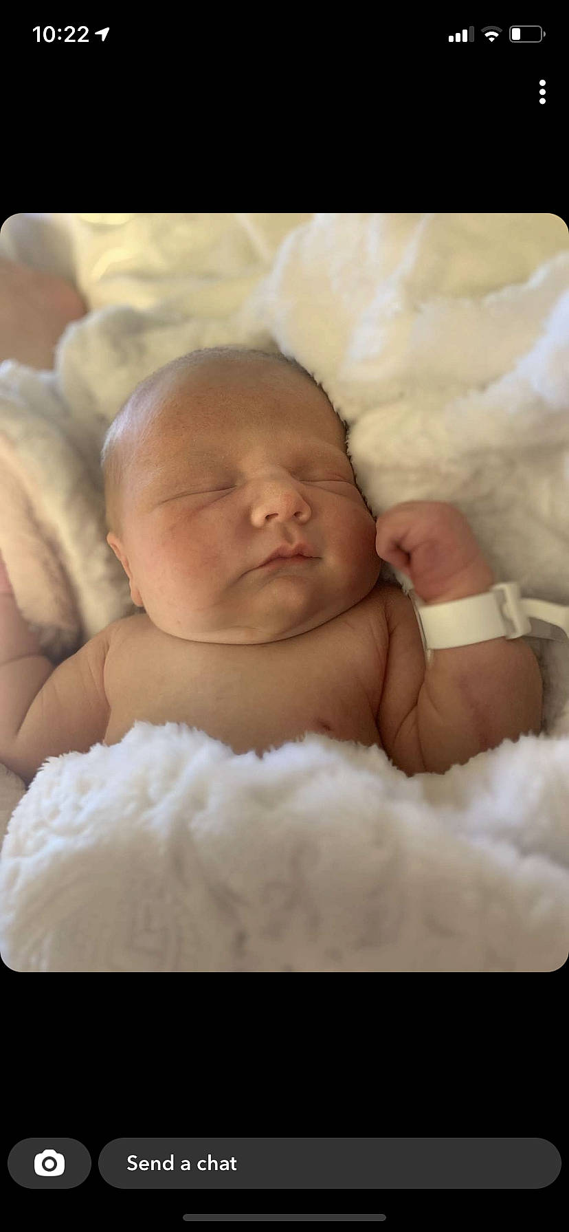 Mckenna is registered to the contest to win money with this photo: baby, baby_sleeping, baby_toddler_clothing, bedtime, cheek, child, comfort, face, finger, fur, hand, happy, human, linens, person, pink, product, room, skin, textile