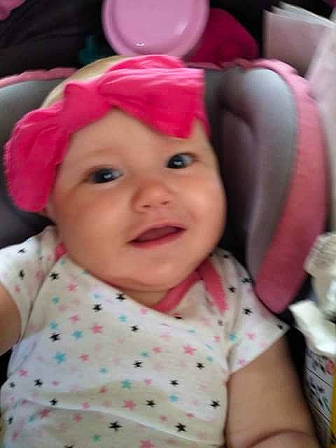 Layina joined the competition — help win amazing prizes! baby, baby_toddler_clothing, cheek, child, chin, eye, eyebrow, face, happy, head, headwear, iris, lip, mouth, person, pink, skin, sleeve, smile, textile