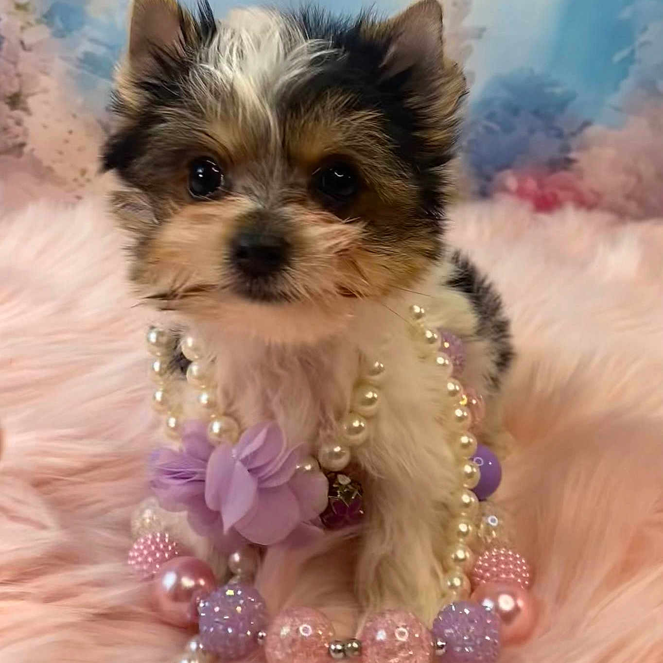Paris is registered to the contest to win money with this photo: accessories, affenpinscher, animal, bead, beadnecklace, canine, cat, cockerspaniel, dog, flower, flowerarrangement, jewelry, kitten, necklace, ornament, pearl, pet, plant, puppy, terrier