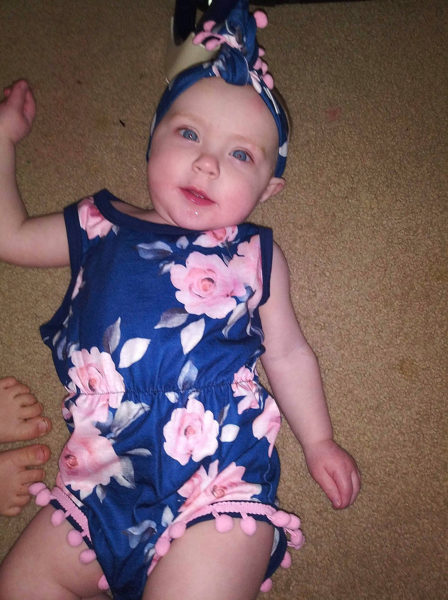 Emilee joined the competition — help win amazing prizes! arm, baby_toddler_clothing, eye, face, facial_expression, hair, hairstyle, happy, head, human_body, iris, lip, neck, person, plant, shoulder, skin, sleeve, smile, standing